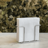 Porta Guardanapos Cromado - Ela Decora
